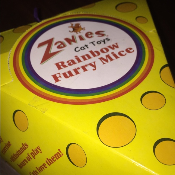 3 - Furry Mouse Toys For Cats & Kittens Vibrant Colors (You Pick The Colors) NWT - Picture 3 of 4